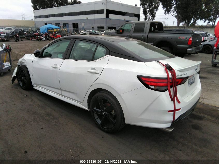 2022 NISSAN SENTRA SR VIN: 3N1AB8DV7NY258146