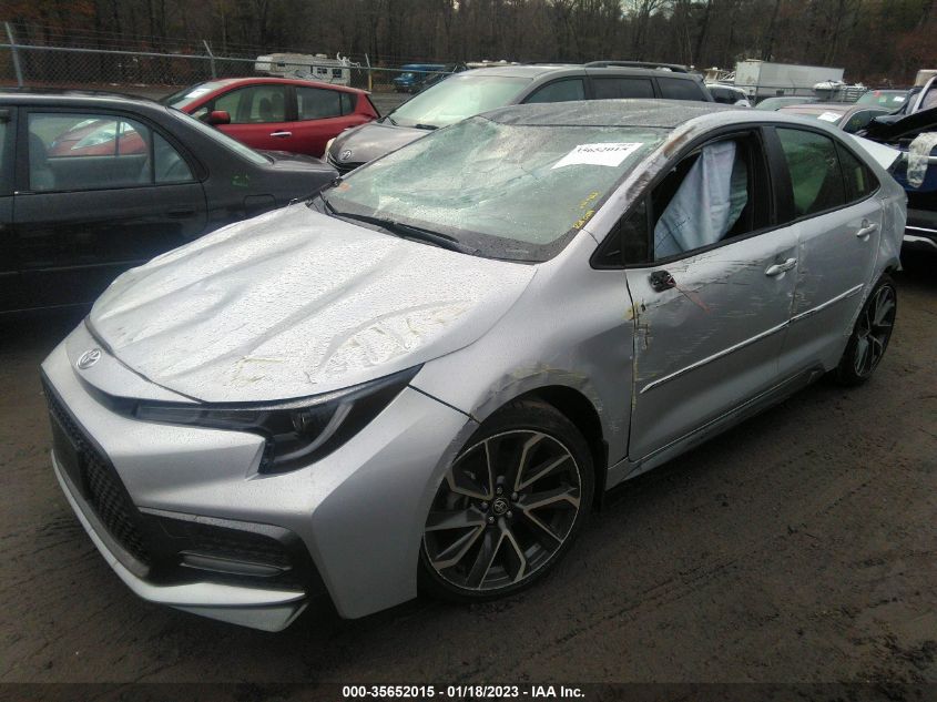 2022 TOYOTA COROLLA SE/SE NIGHTSHADE/APEX SE VIN: JTDS4MCE1N3506230