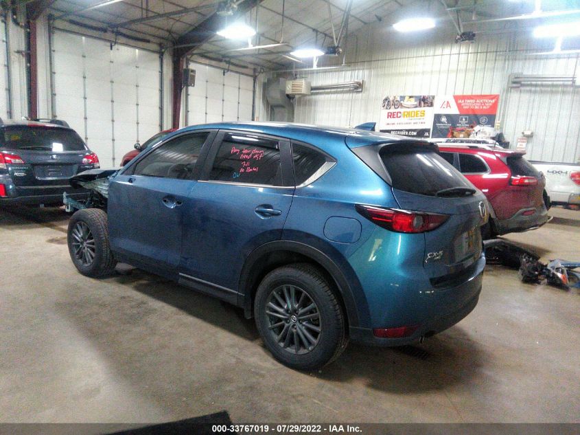 2021 MAZDA CX-5 SPORT VIN: JM3KFBBM9M0400140