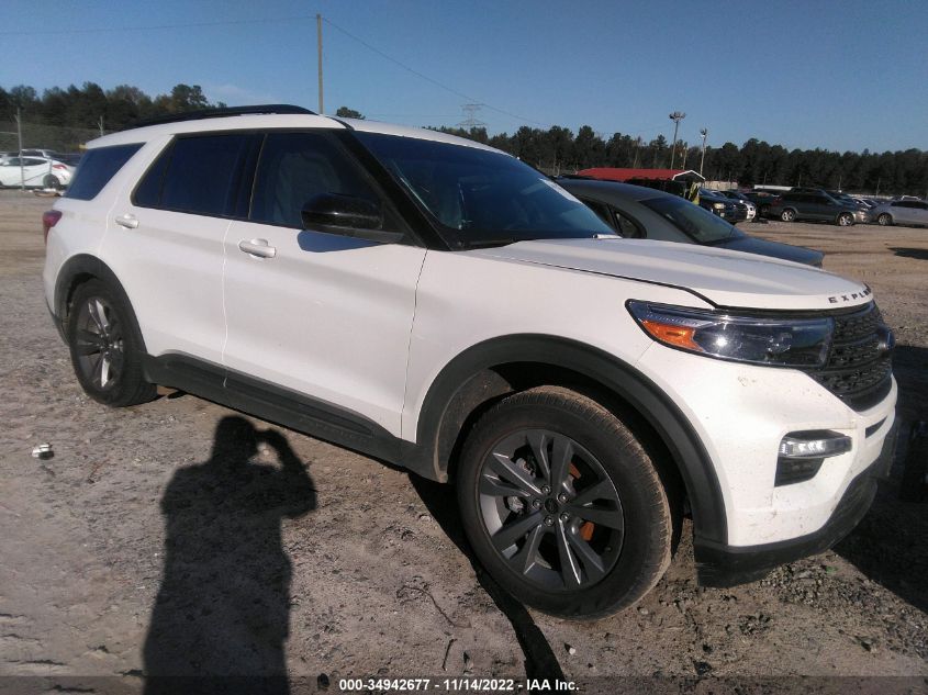2022 FORD EXPLORER XLT VIN: 1FMSK7DH1NGA70659