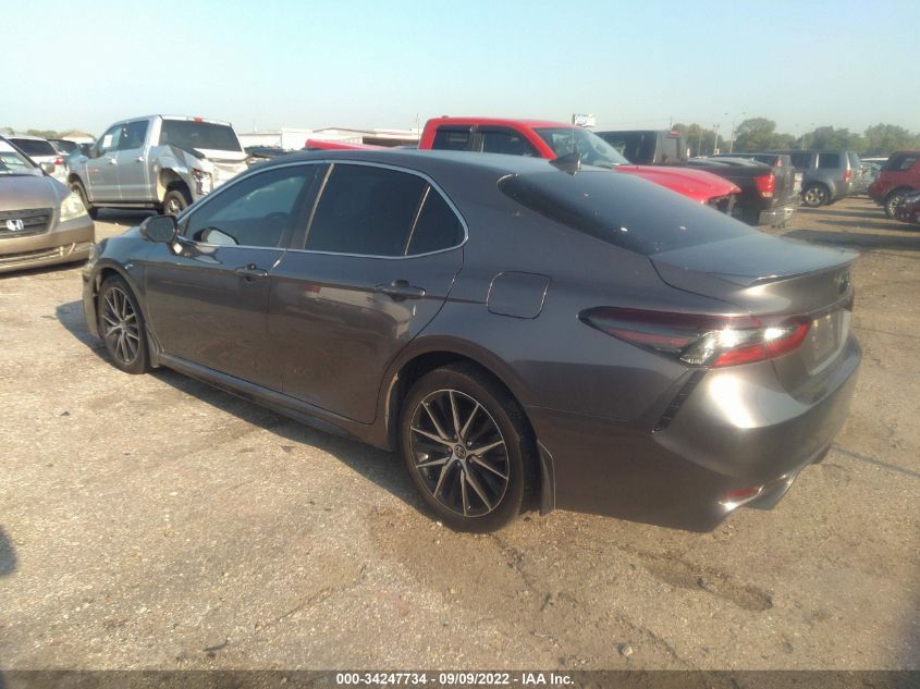 2021 TOYOTA CAMRY SE VIN: 4T1G11AK5MU614487