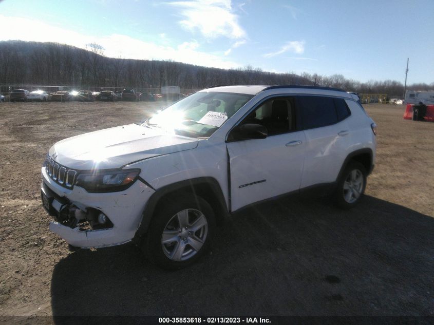 2022 JEEP COMPASS LATITUDE VIN: 3C4NJDBB5NT203016