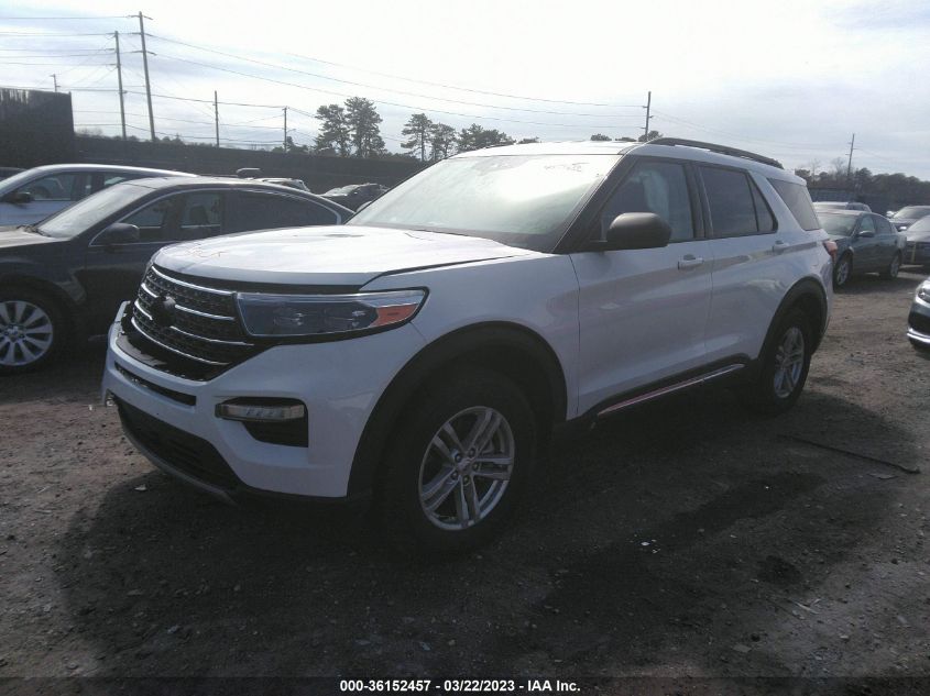 2022 FORD EXPLORER XLT VIN: 1FMSK8DH1NGA76628
