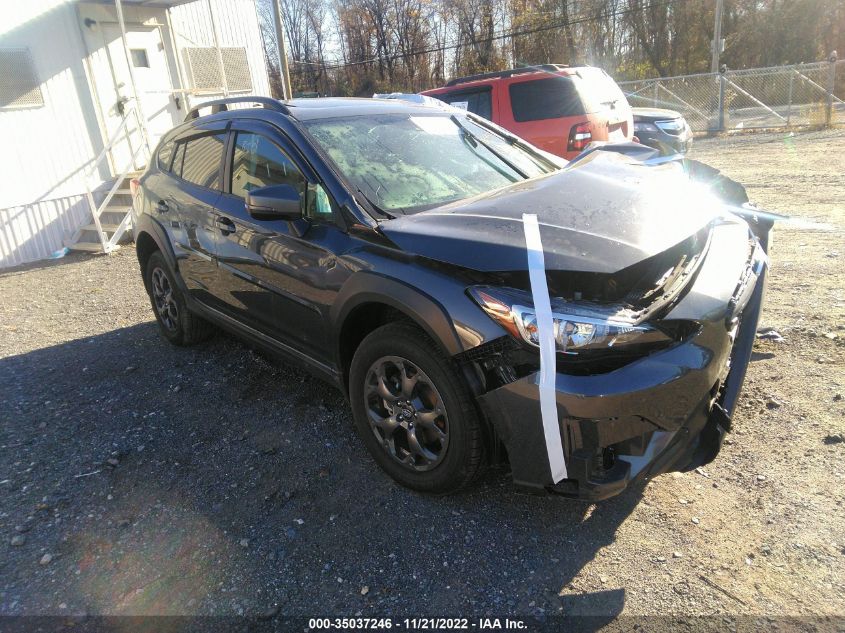 2022 SUBARU CROSSTREK SPORT VIN: JF2GTHSC5NH204931