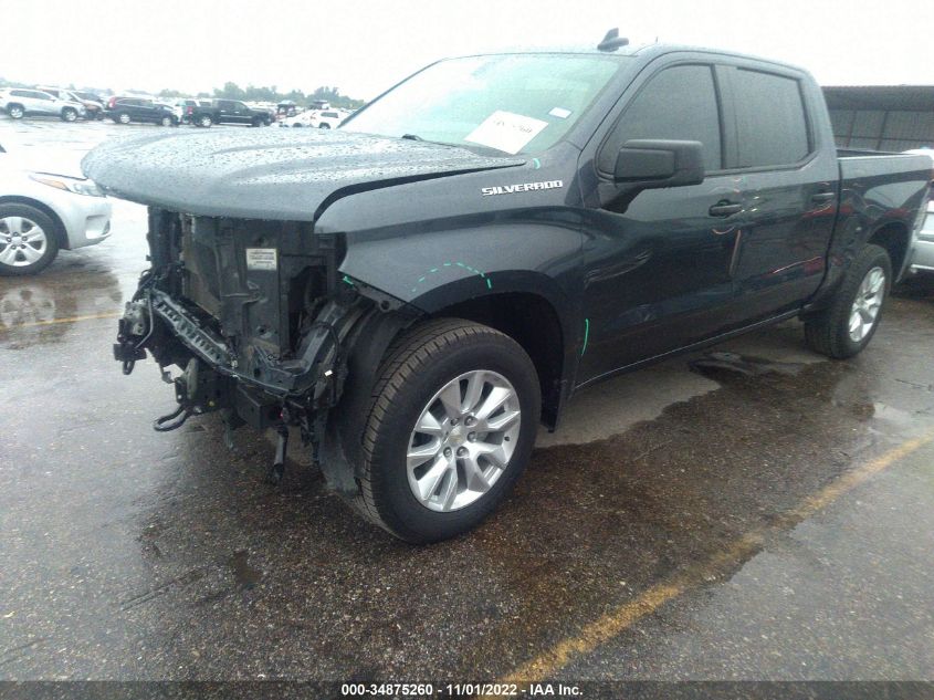 2021 CHEVROLET SILVERADO 1500 CUSTOM VIN: 1GCPWBEH4MZ159340