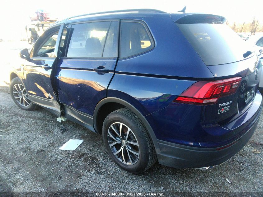 2021 VOLKSWAGEN TIGUAN S VIN: 3VV1B7AX1MM032415