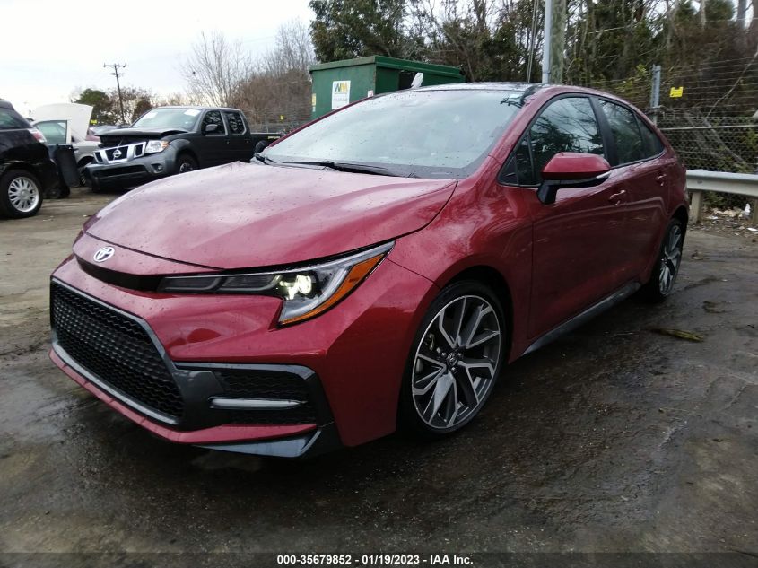 2022 TOYOTA COROLLA SE/SE NIGHTSHADE/APEX SE VIN: 5YFS4MCE3NP102546