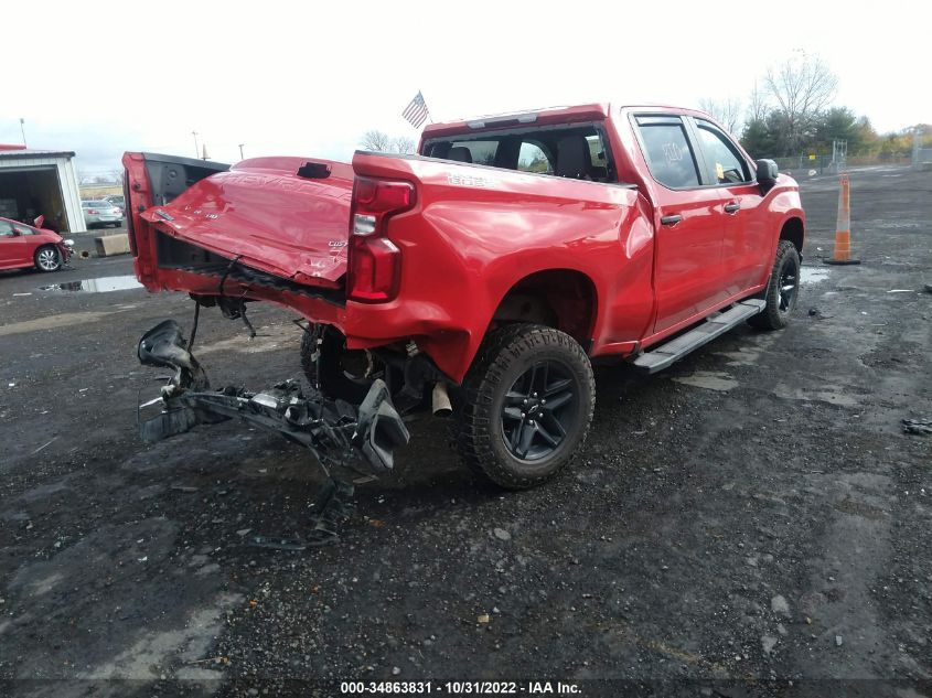 2022 CHEVROLET SILVERADO 1500 LTD CUSTOM TRAIL BOSS VIN: 1GCPYCEK8NZ236966