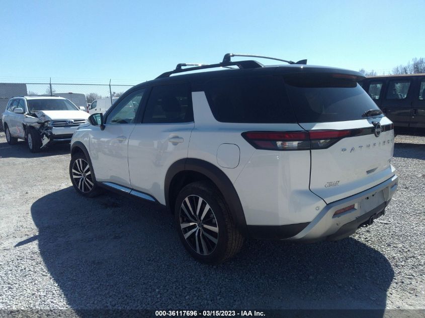 2023 NISSAN PATHFINDER PLATINUM VIN: 5N1DR3DK7PC218977