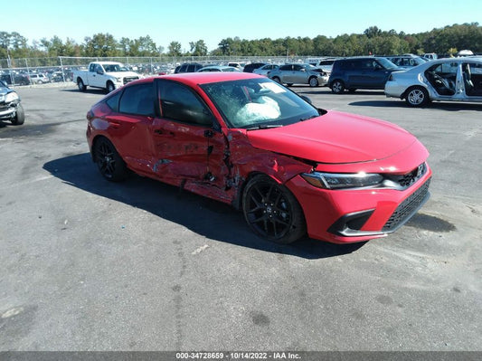 2022 HONDA CIVIC HATCHBACK SPORT VIN: 19XFL2H8XNE020570
