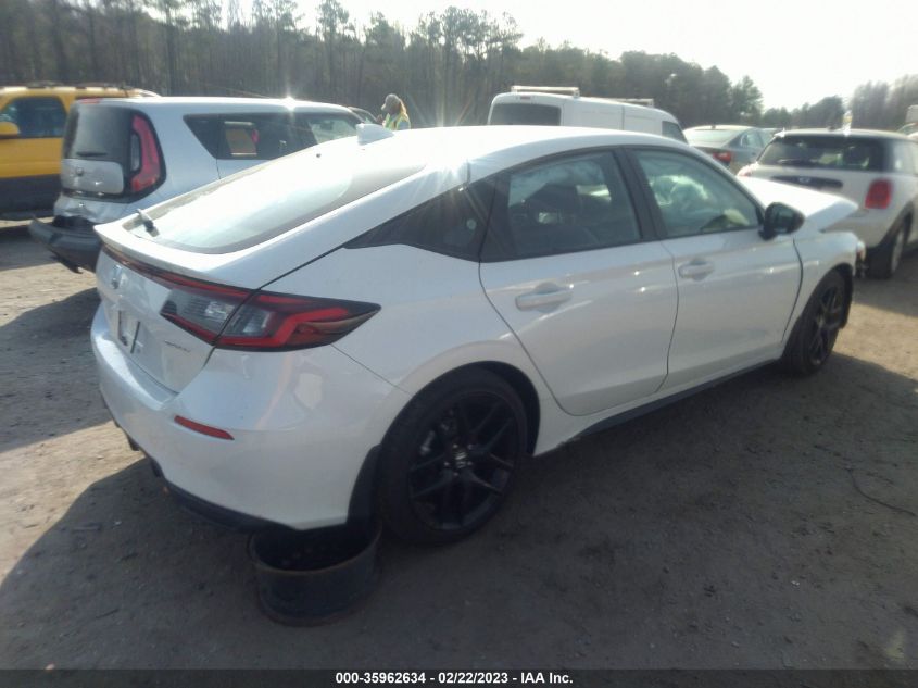 2023 HONDA CIVIC HATCHBACK SPORT VIN: 19XFL2H89PE005447
