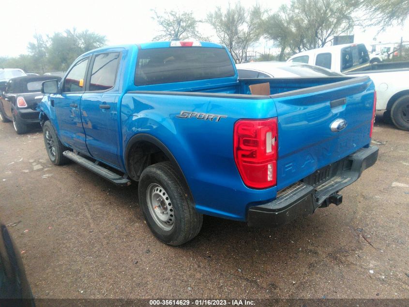 2021 FORD RANGER XL/XLT/LARIAT VIN: 1FTER4EH6MLD38749