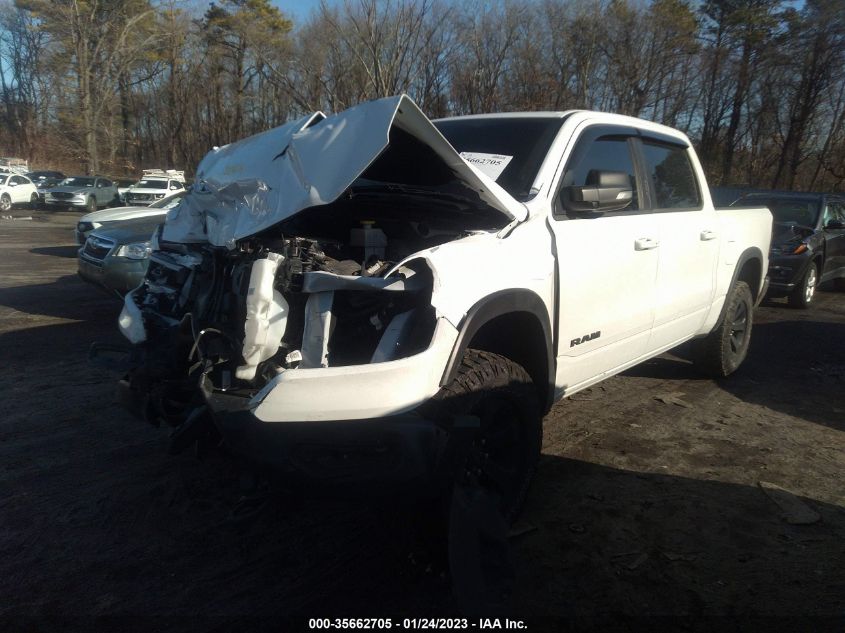 2021 RAM 1500 REBEL VIN: 1C6SRFLT5MN626702