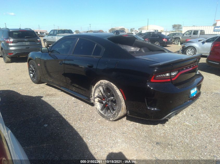 2021 DODGE CHARGER SCAT PACK VIN: 2C3CDXGJ8MH645669