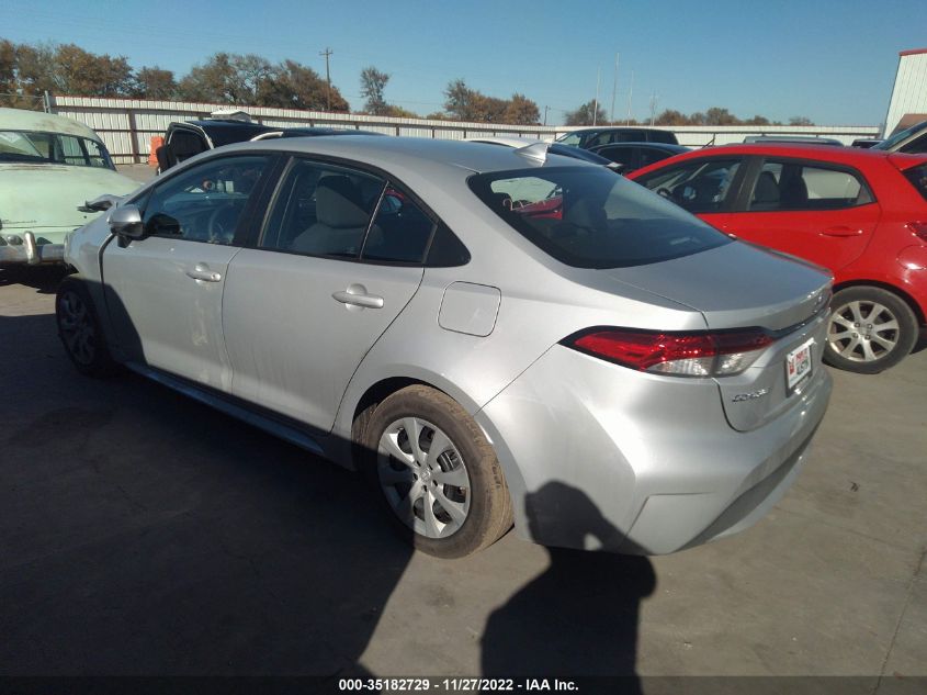 2022 TOYOTA COROLLA LE VIN: 5YFEPMAE2NP384329