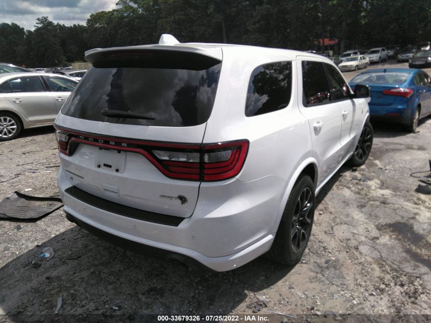 2021 DODGE DURANGO SRT HELLCAT VIN: 1C4SDJH9XMC789087