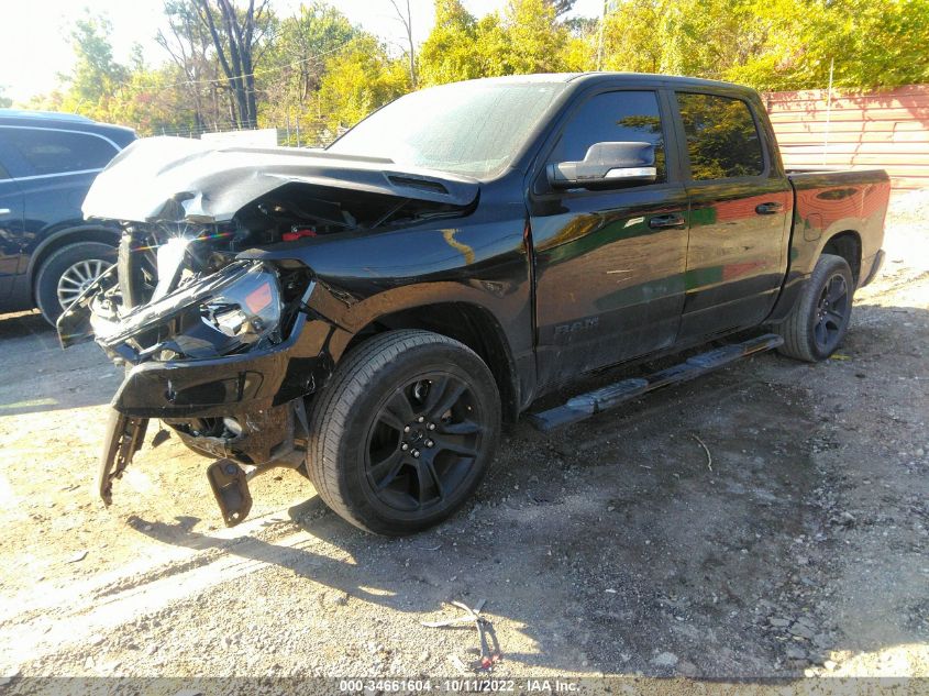 2021 RAM 1500 BIG HORN VIN: 1C6SRFFT4MN650968