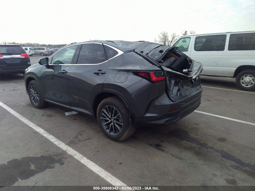 2022 LEXUS NX NX 350H PREMIUM VIN: 2T2GKCEZ2NC005145