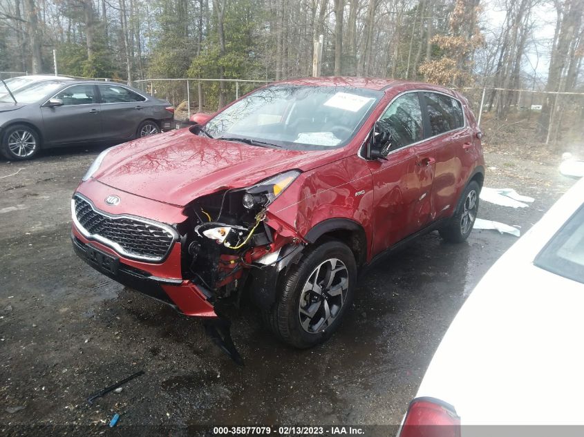 2022 KIA SPORTAGE LX VIN: KNDPMCACXN7952497