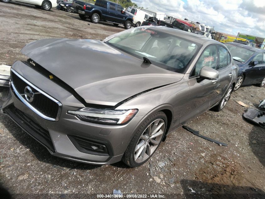 2020 VOLVO S60 MOMENTUM VIN: 7JRA22TK7LG037860