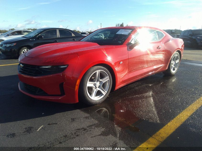 2021 CHEVROLET CAMARO 1LT VIN: 1G1FB1RS0M0127084