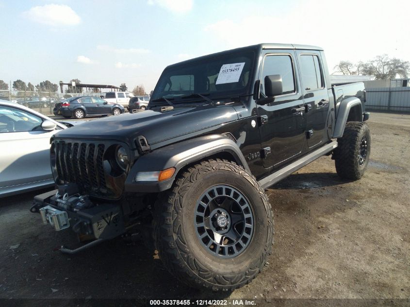 2020 JEEP GLADIATOR SPORT S VIN: 1C6HJTAG9LL197371