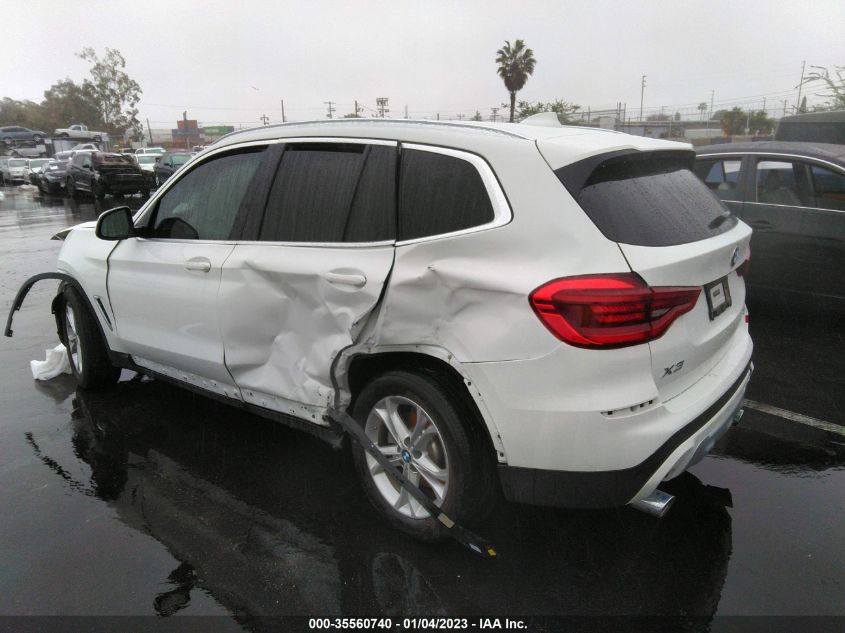 2020 BMW X3 SDRIVE30I VIN: 5UXTY3C07L9D63058