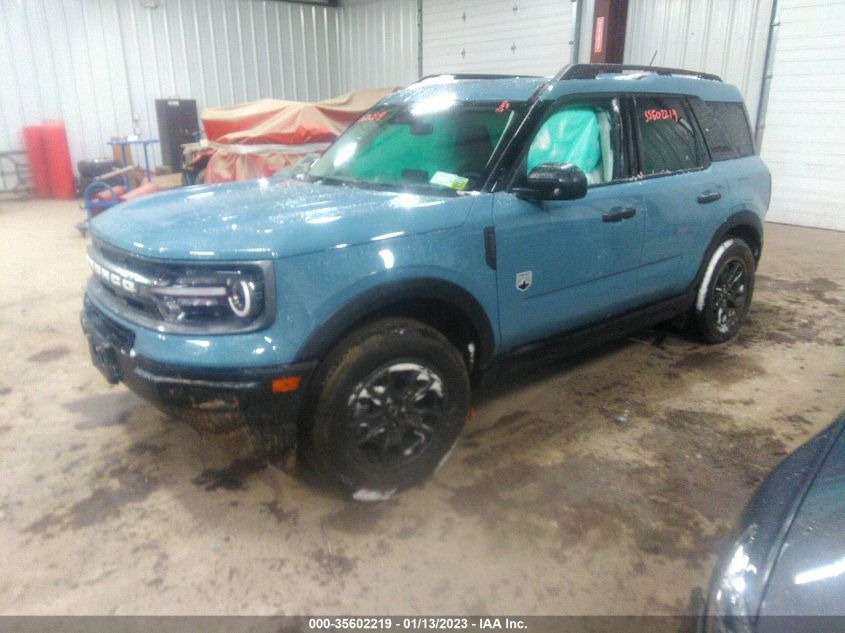 2022 FORD BRONCO SPORT BIG BEND VIN: 3FMCR9B68NRD83276