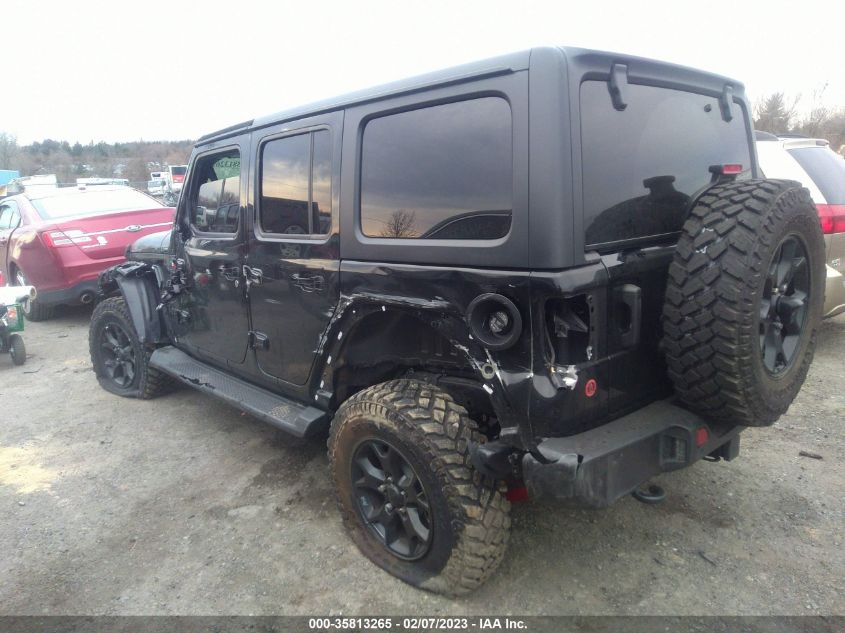 2023 JEEP WRANGLER WILLYS VIN: 1C4HJXDG7PW502687