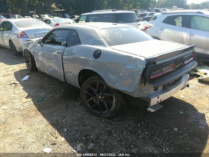 2021 DODGE CHALLENGER R/T VIN: 2C3CDZBT6MH615915