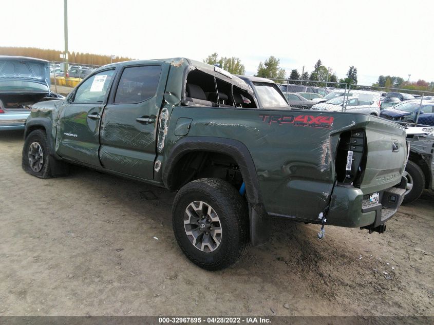 2022 TOYOTA TACOMA 4WD SR/SR5/TRD SPORT VIN: 3TMCZ5AN4NM492420