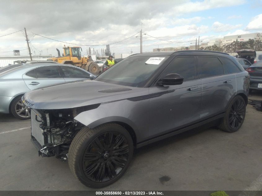 2022 LAND ROVER RANGE ROVER VELAR R-DYNAMIC S VIN: SALYT2EX6NA346429
