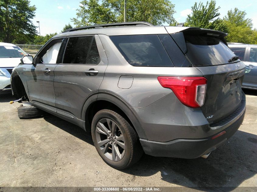 2021 FORD EXPLORER XLT VIN: 1FMSK8DHXMGA10853