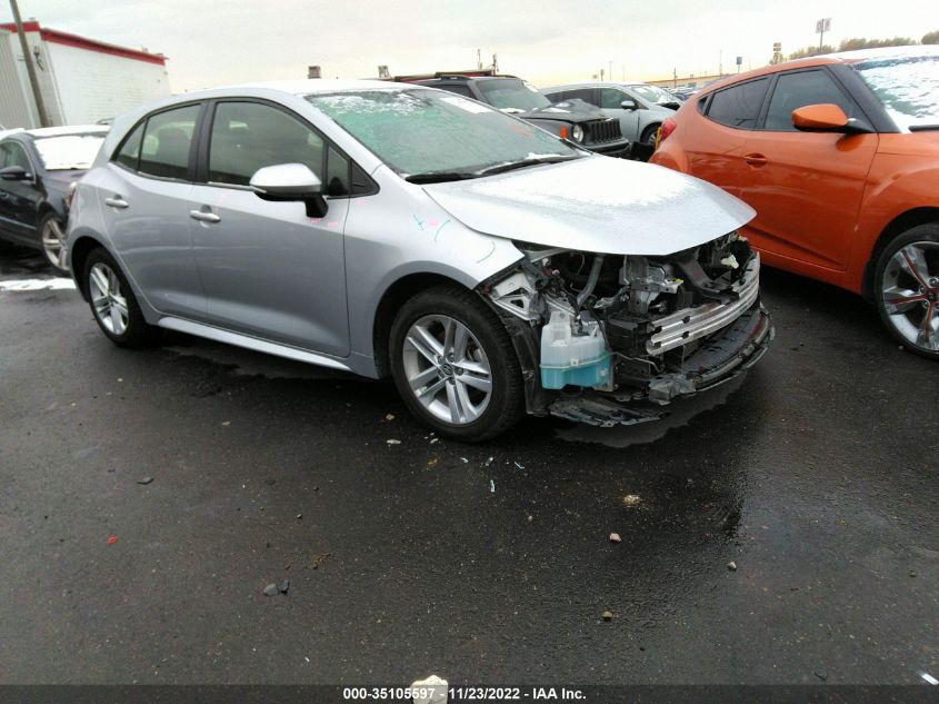 2021 TOYOTA COROLLA HATCHBACK SE/XSE VIN: JTNB4MBEXM3128775