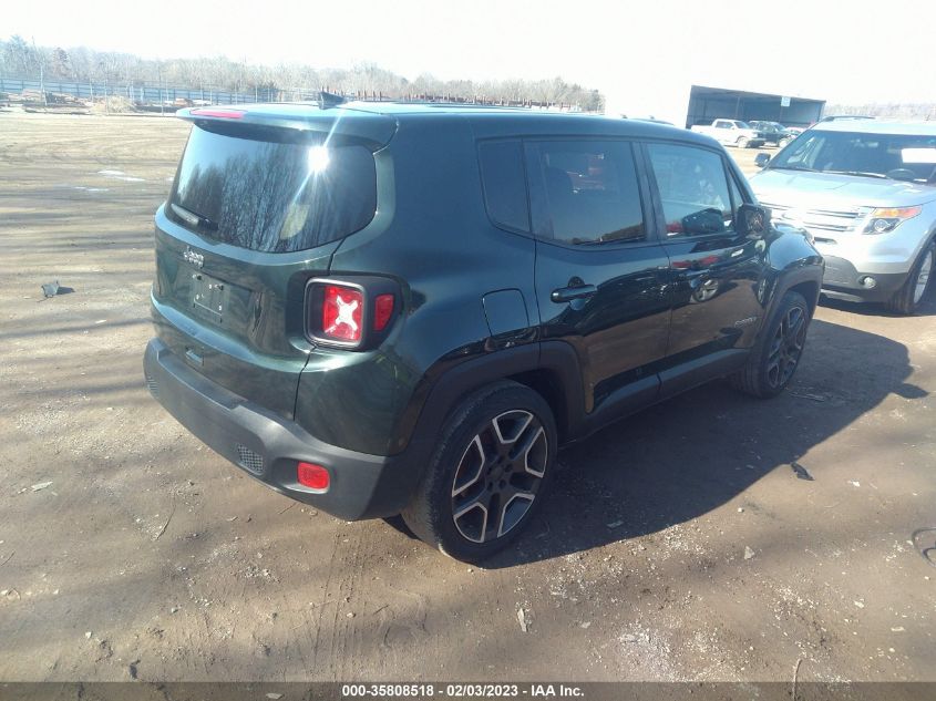 2021 JEEP RENEGADE JEEPSTER VIN: ZACNJCAB9MPM29753