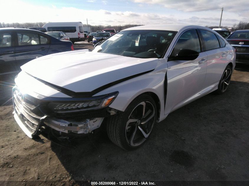 2022 HONDA ACCORD SEDAN SPORT SE VIN: 1HGCV1F47NA041145