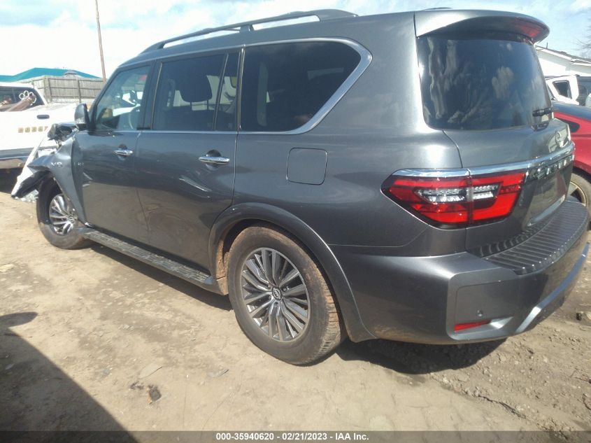 2022 NISSAN ARMADA SL VIN: JN8AY2BD4N9677455