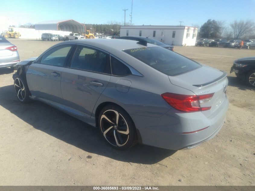 2022 HONDA ACCORD HYBRID SPORT VIN: 1HGCV3F23NA046109