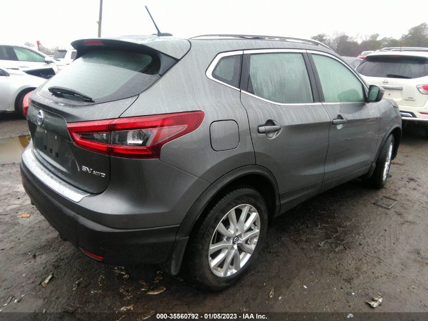 2021 NISSAN ROGUE SPORT SV VIN: JN1BJ1BW1MW663290