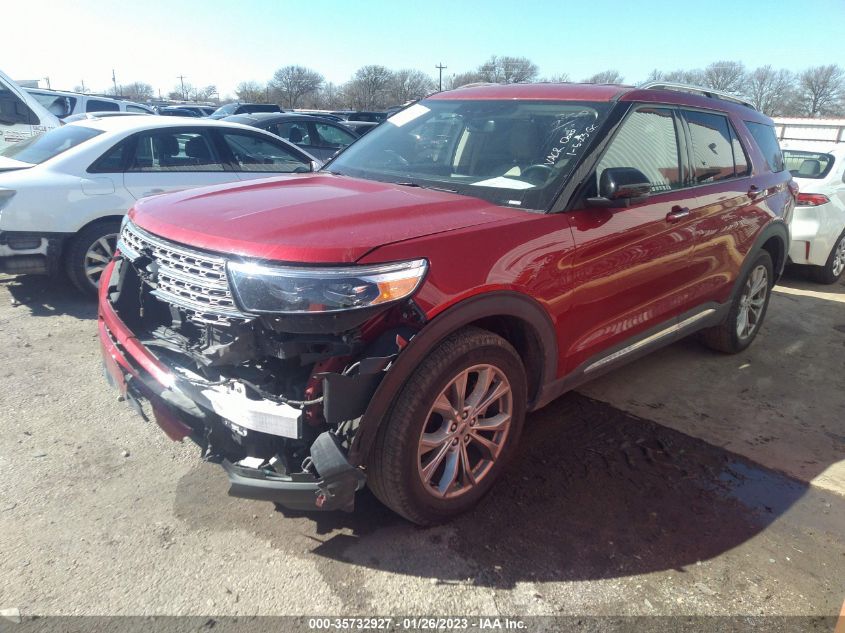2021 FORD EXPLORER LIMITED VIN: 1FMSK8FH0MGB36555