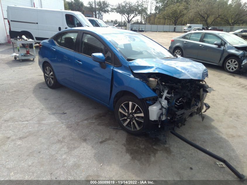 2021 NISSAN VERSA SV VIN: 3N1CN8EV1ML818057