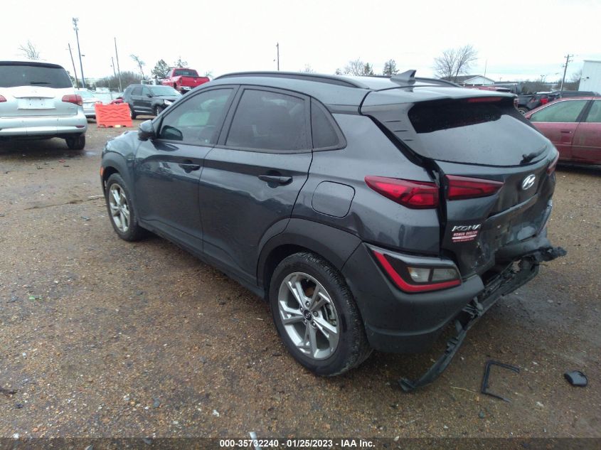 2022 HYUNDAI KONA SEL VIN: KM8K62AB3NU759790