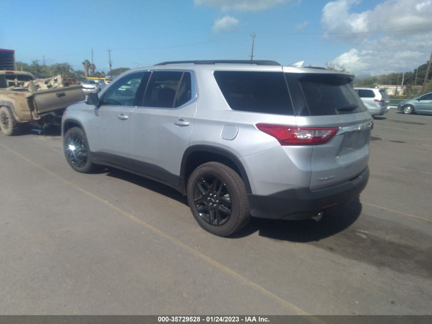 2021 CHEVROLET TRAVERSE LT CLOTH VIN: 1GNERGKW0MJ265496