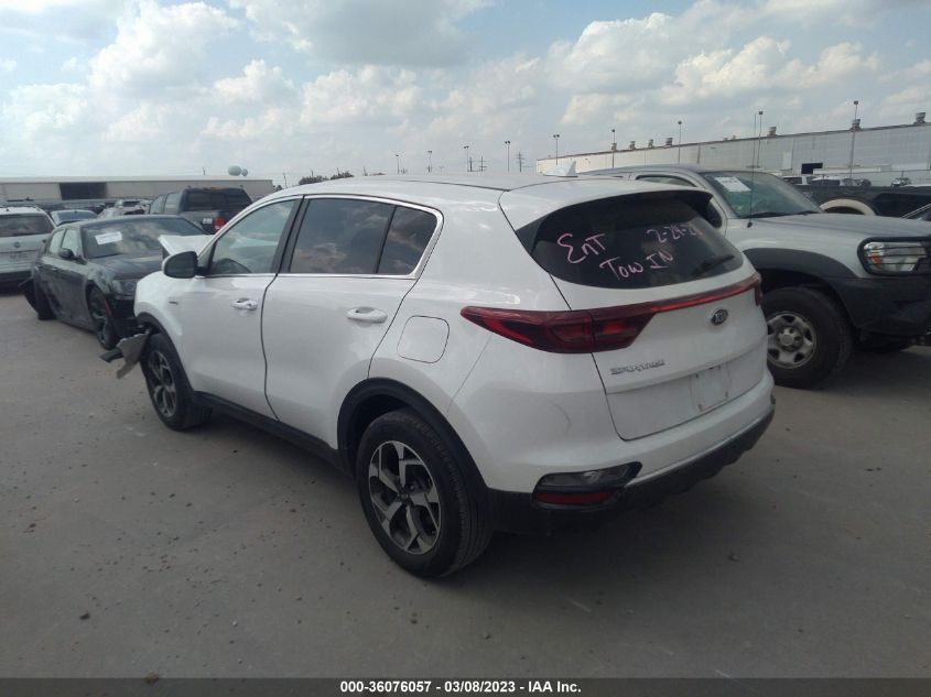 2022 KIA SPORTAGE LX VIN: KNDPMCAC5N7000197