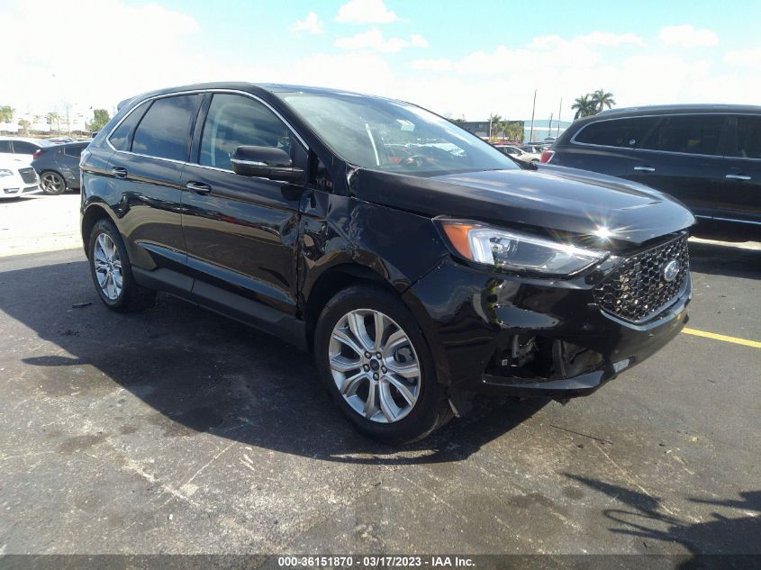2022 FORD EDGE TITANIUM VIN: 2FMPK4K94NBA44838