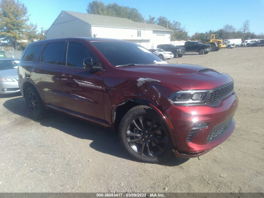2022 DODGE DURANGO R/T PLUS VIN: 1C4SDJCT4NC191162