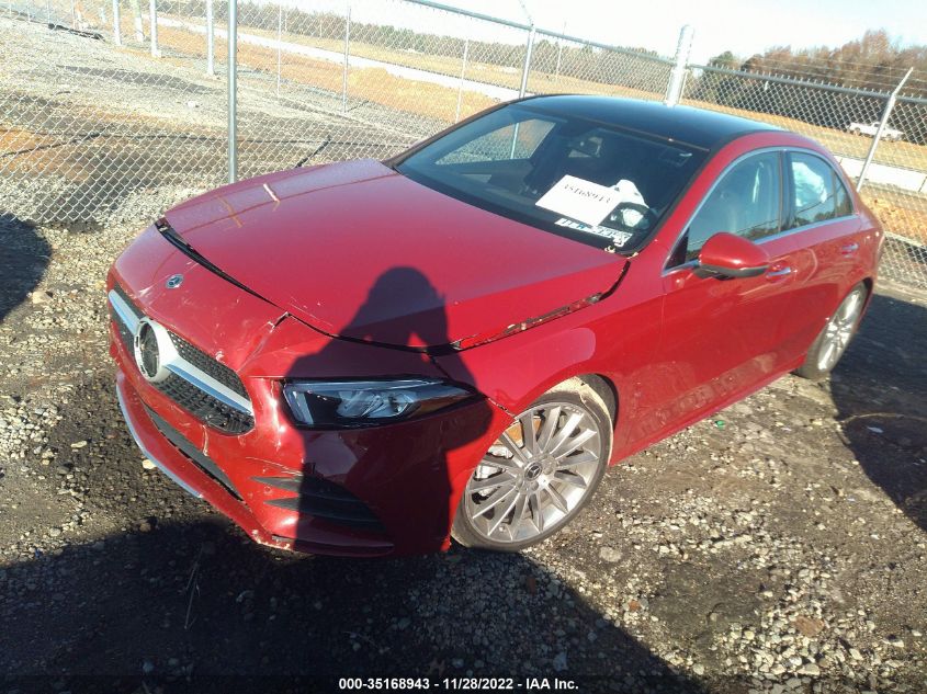2022 MERCEDES-BENZ A-CLASS A 220 VIN: W1K3G4EB4NJ358865