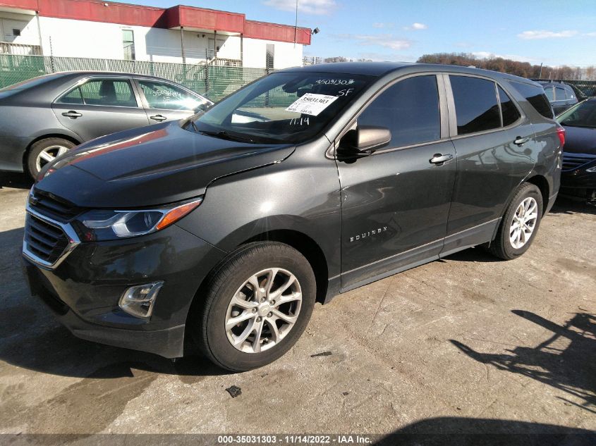 2020 CHEVROLET EQUINOX LS VIN: 3GNAXSEV9LS512344