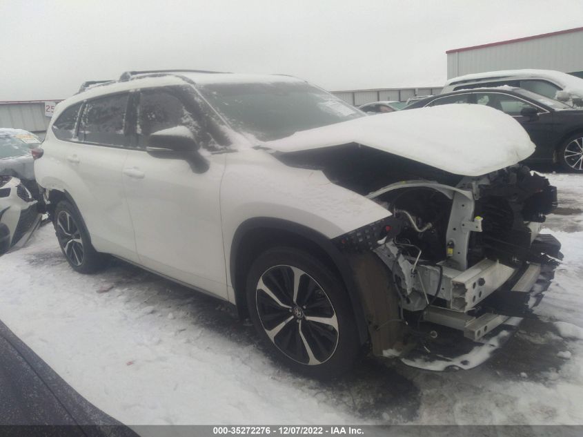 2021 TOYOTA HIGHLANDER XSE VIN: 5TDLZRBH0MS116053