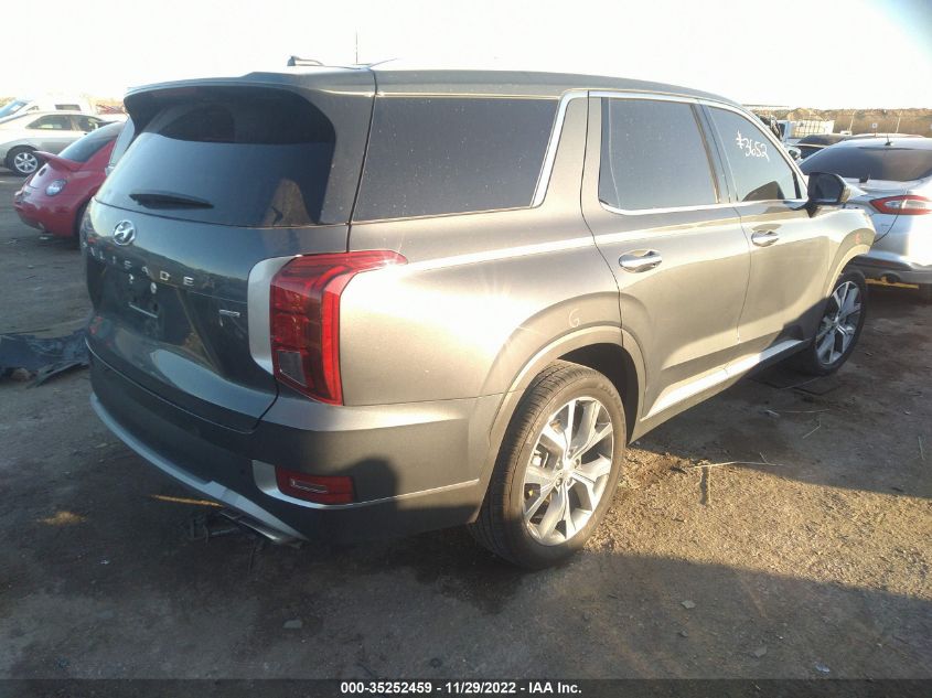 2022 HYUNDAI PALISADE SEL VIN: KM8R3DHE4NU454026